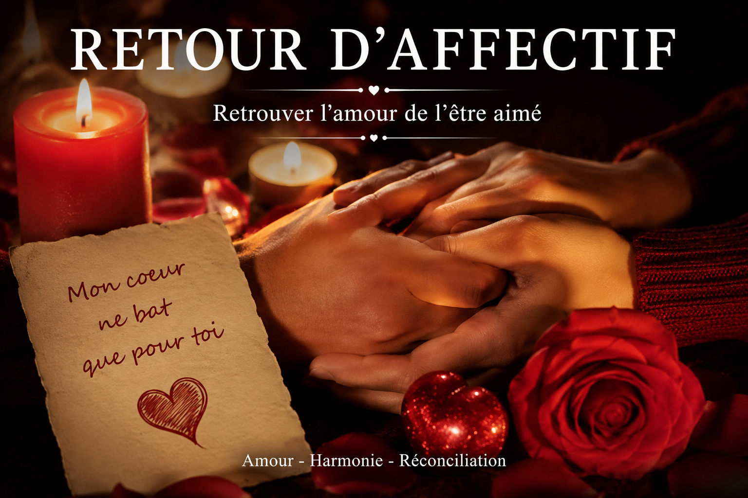 Rituel d’amour qui fonctionne rapidement une méthode efficace et sérieuse